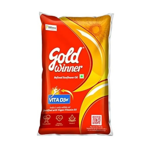 Gold winner sunflower oil